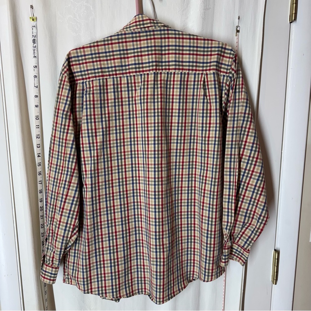 Vintage Women's Talbots Plaid Button Down - Picture 2 of 5